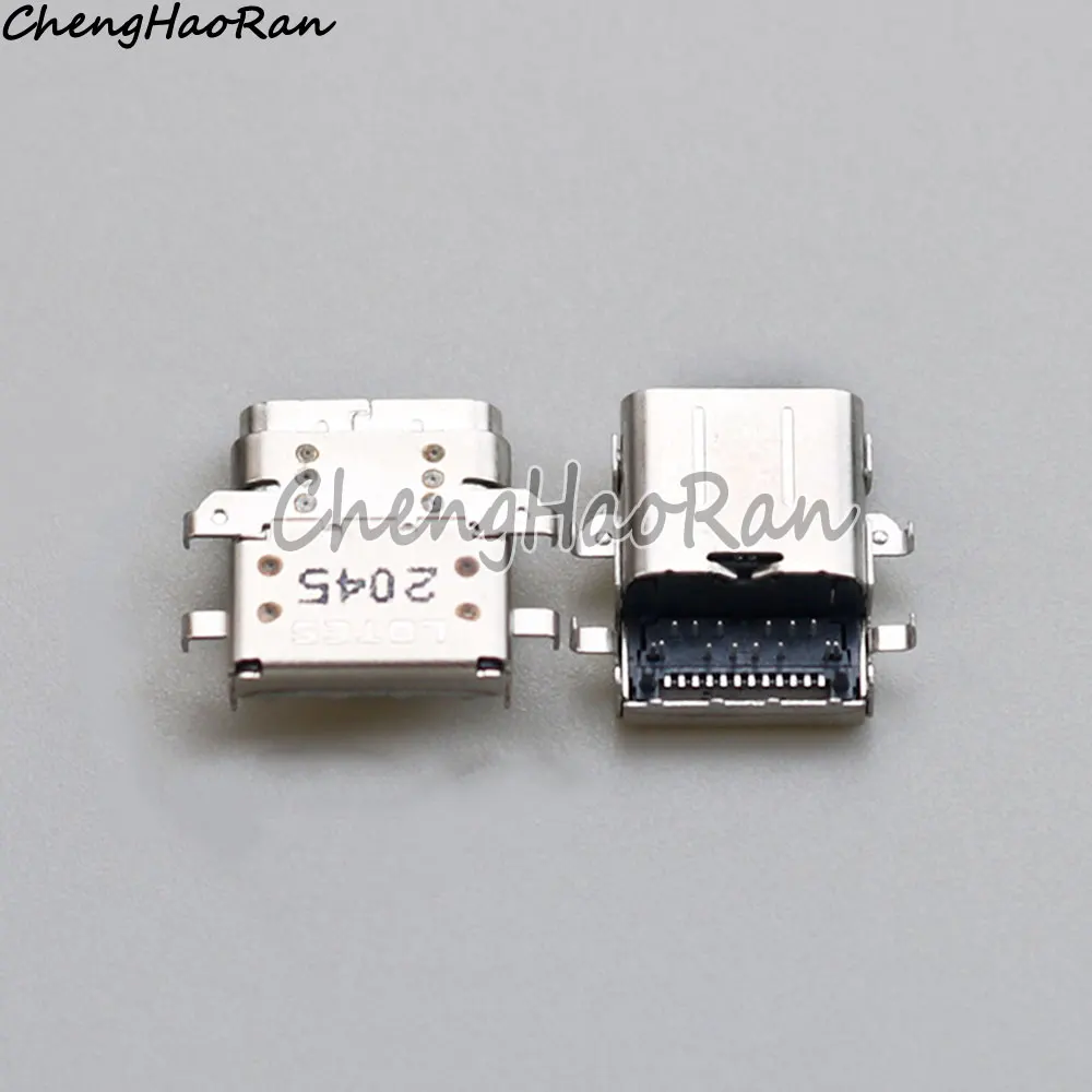 1/2 Stück Typ-C USB-Ladeanschluss für HP War 66 Laptop, für HP 430 440 450 War66 Pro G1 Ersatz-Steckerbuchse – Detail 2
