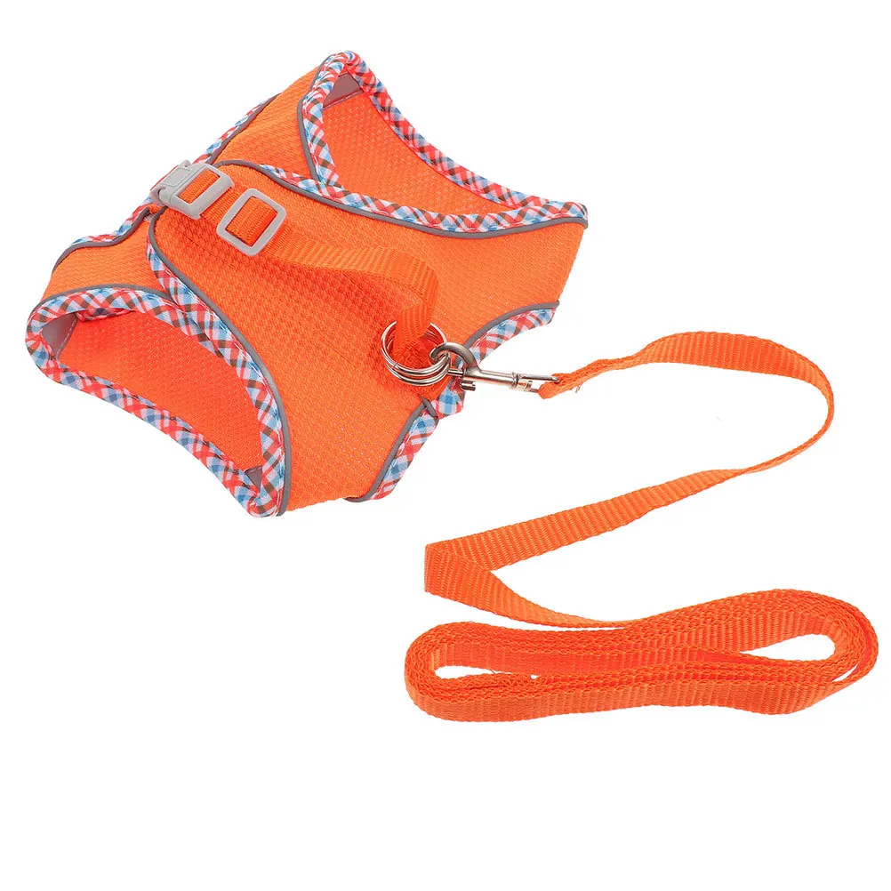 

1 set Pet Adjustable Wear-Resistant Outdoor Dog Vest Harness Portable Puppy Harness For Large Small Dogs Dog Walking Vest