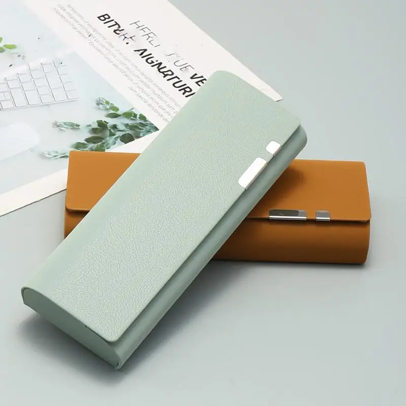 PU Hard Glasses Case Shockproof Water Resistant Portable Sunglasses Holder Protector for Outdoor Travel Driving