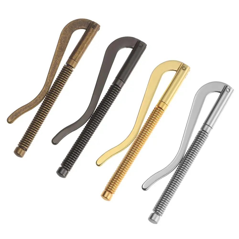 Portable Replace Parts Simple Metal Cash Holder Bar Wallet Spring Clamp Money Clip