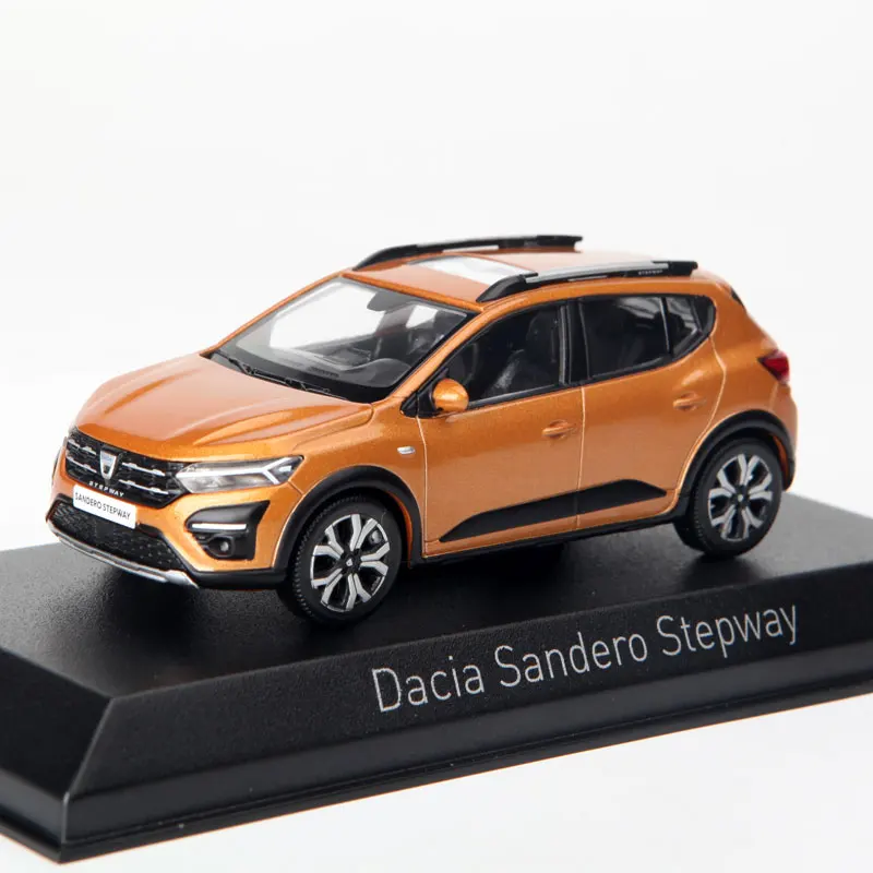 1/43 Scale Dacia Sandero 2021 Alloy Car Model Ornaments