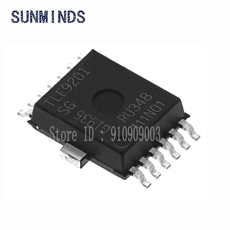 New Original TLE9201SG TLE9201 HSOP12 TLE9201SGAUMA1 PMIC - Full Half-Bridge Driver ic chips