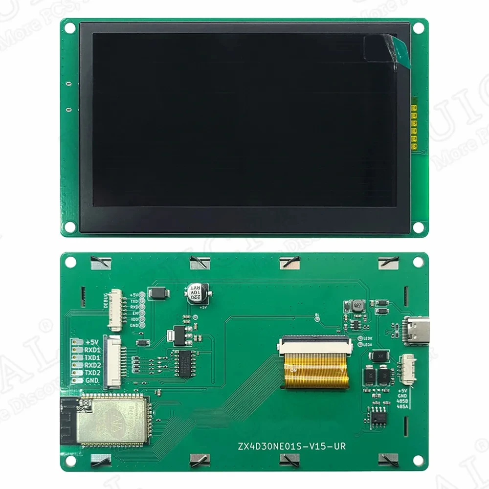 

4.3 Inch Intelligent Serial Port Screen LCD Module ST7701 ESP32 S3 N16R8 Smart Home Display 480*272 for WIFI BT RS485