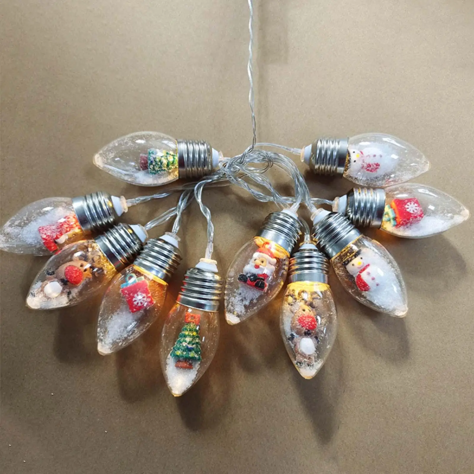 Luci a stringa di fiori decorazioni natalizie a LED con luci a stringa per camera da letto