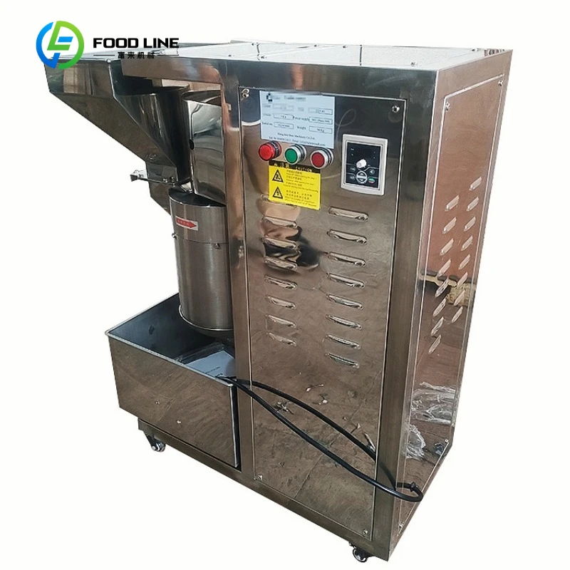 Stainless Steel Oily Material Bean Peanut Sesame Walnut Almond Grinding Crusher Machine