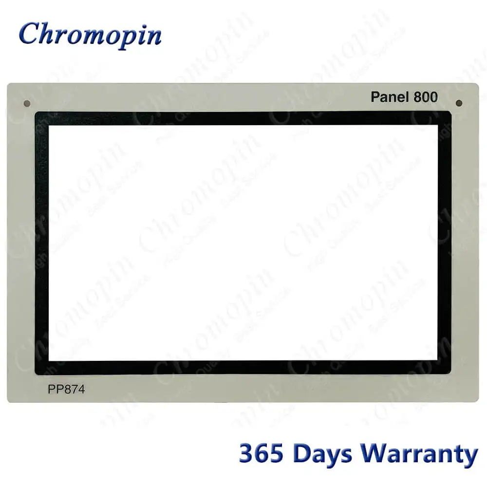 PP-874 Touch Screen Panel Glass Digitizer for PP874 PP 874 Touchscreen with Overlay Protective Film