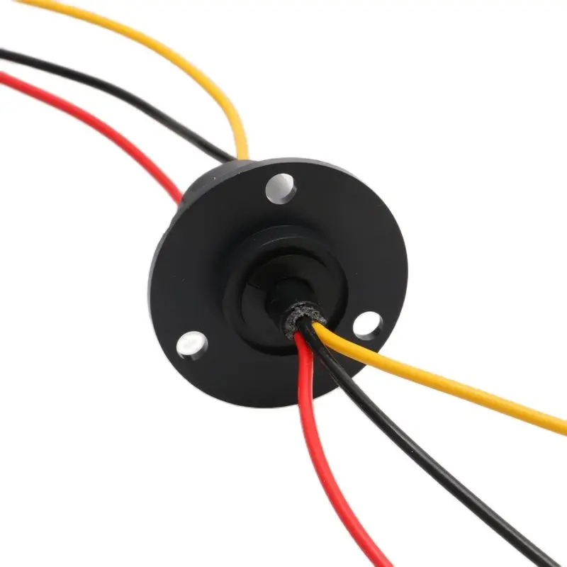 1PCS Wind Power Large Current 15A/30A 3CH Channels Slip Ring Dia.22mm Rotate Connector Sliprings Signal Conductive Rotary Joint