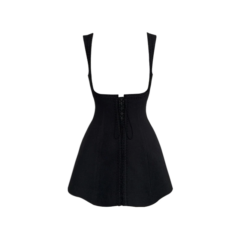 

Корейский Sle Sweet Girl, лето 2029, сексуальный кружевной жилет Csole Dr, комплект из двух предметов, модный ансамбль из хлопчатобумажной ткани