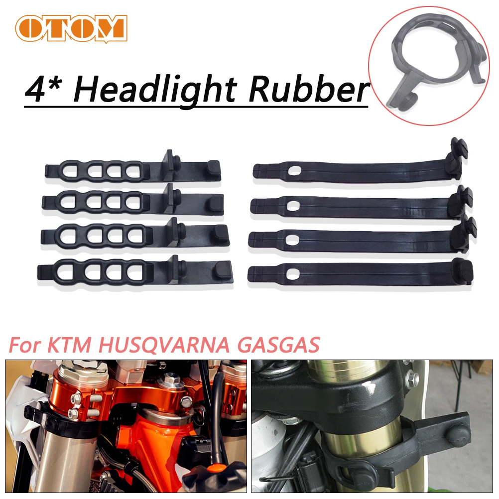 4Pcs Motorcycle Hea… - image