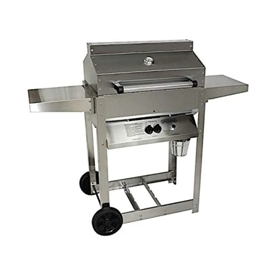 

SDRIV4LDDP Stainless Steel Riveted Grill Head on Cart - LP