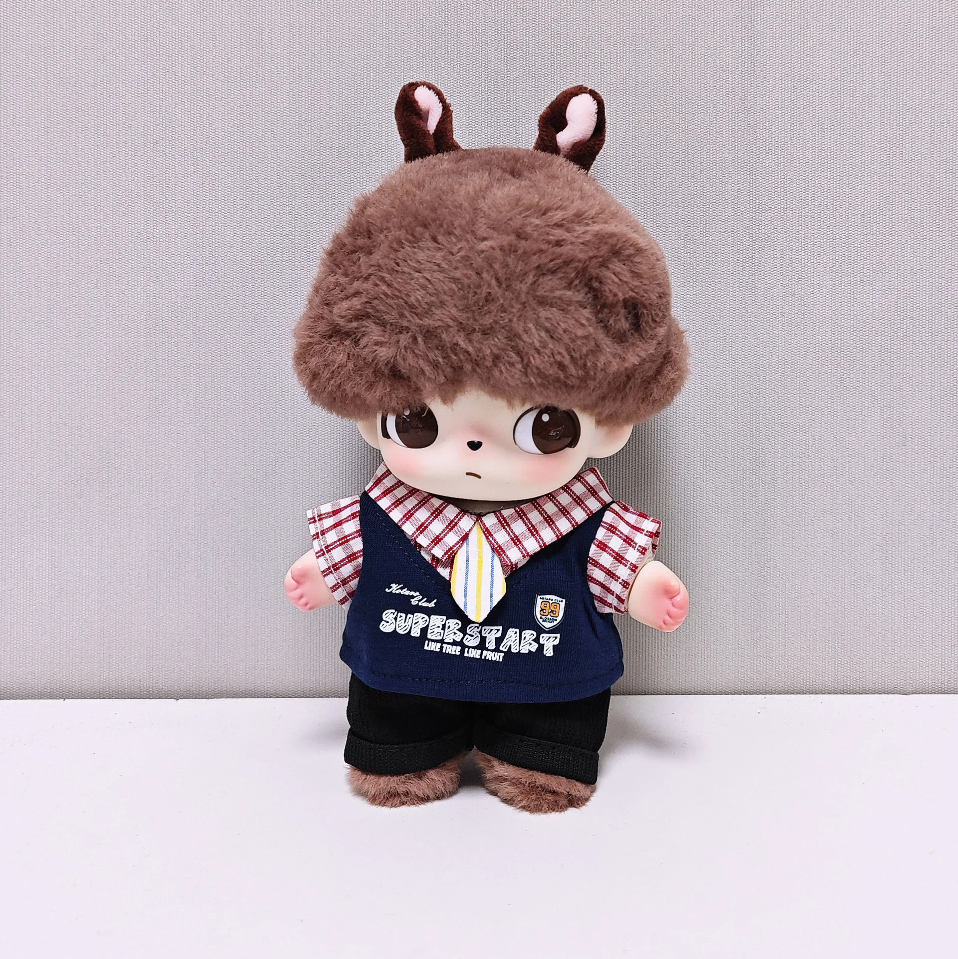 

For DIimoo Clothes, Bruttova Clothes, Red Checkered Fake Shirts, Shoe Sets, Baby Clothes