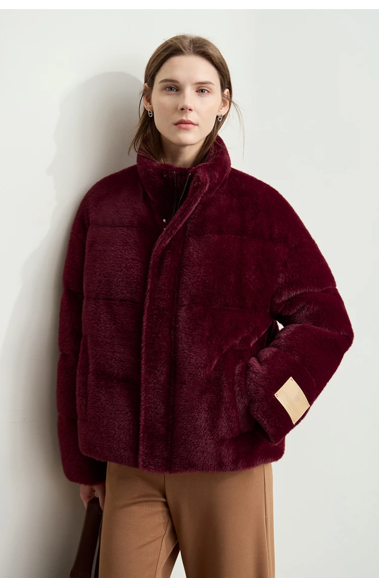 AMII Minimalist Down Jacket for Women 2025 Winter New Warm Lower Pile Duck Down Loose Thick Female Commuter Overcoat 12444008