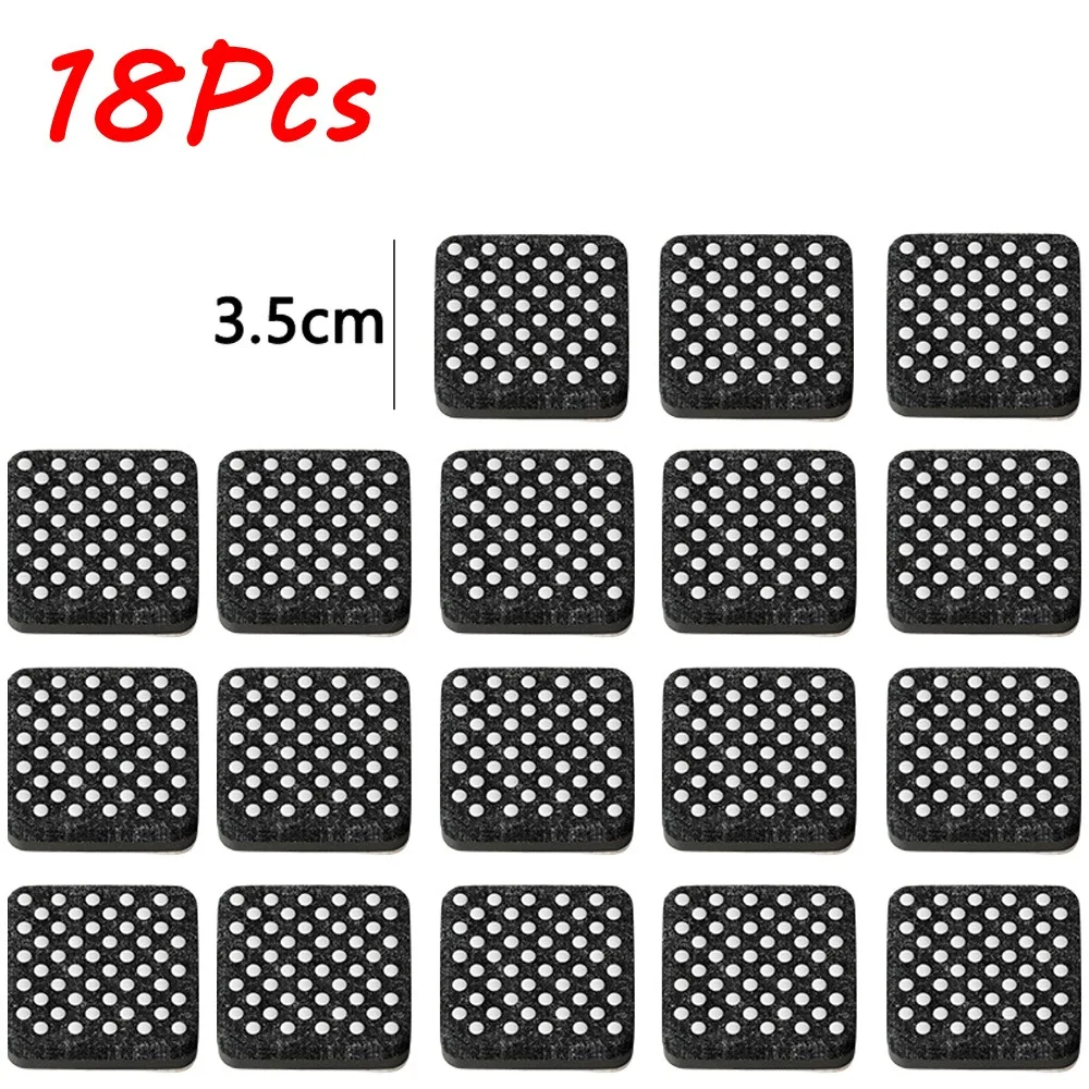 Self Adhesive Furniture Leg Pads Non-Slip EVA Foam Furniture Feet Protectors Noise Reducing Textured Surface