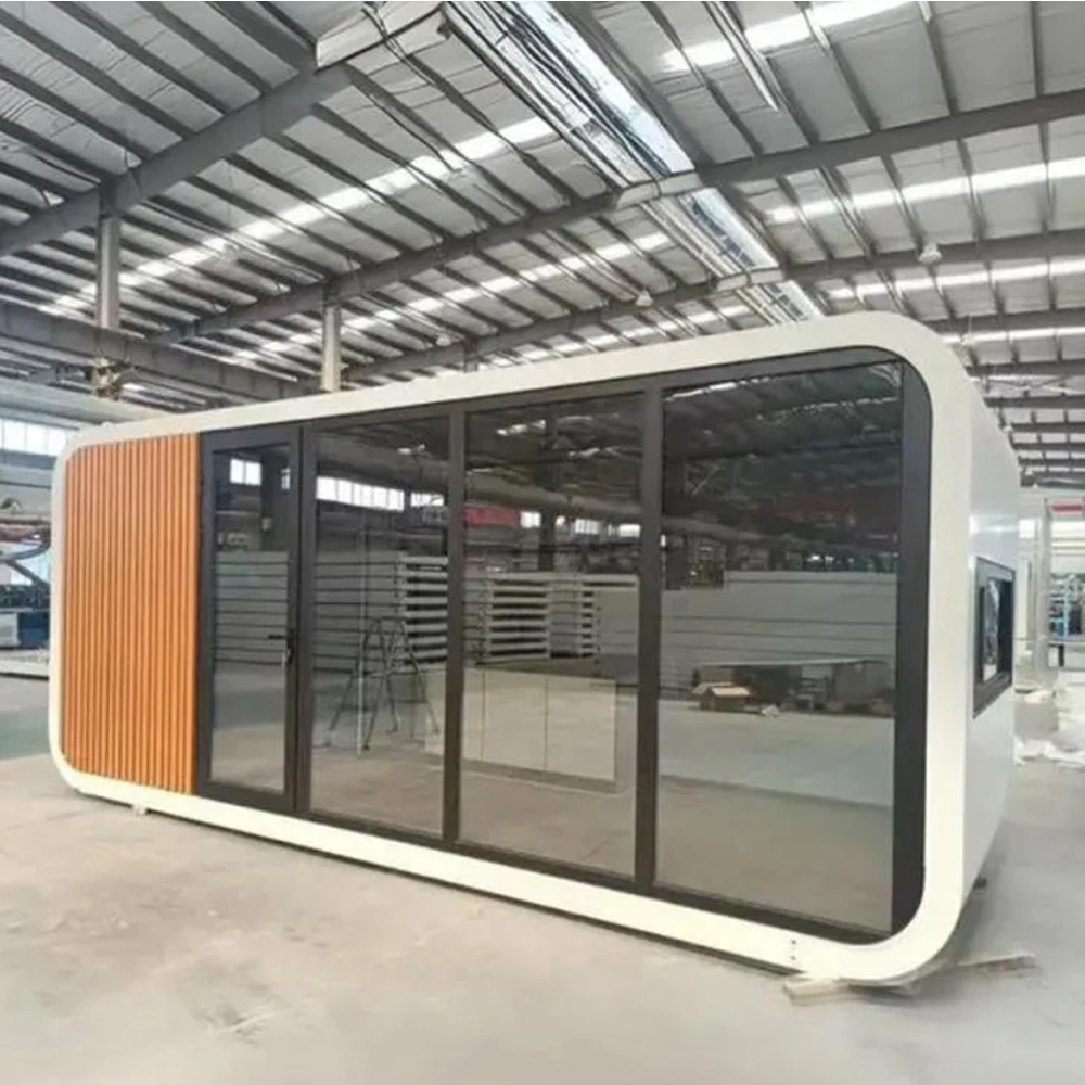 2026 MMC جراب جاهز جاهز عالي الجودة بطول 20 قدم و40 قدم، فيلات مصممة بالكامل للعيش في بيوت حاويات Apple Cottage #6