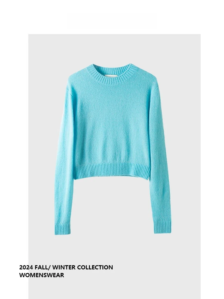 

Вязаный свитер Forever 2 Lazy Sle Candy Color, женский, модный, универсальный, длинный, осенний, удобный для повседневной носки, больших размеров