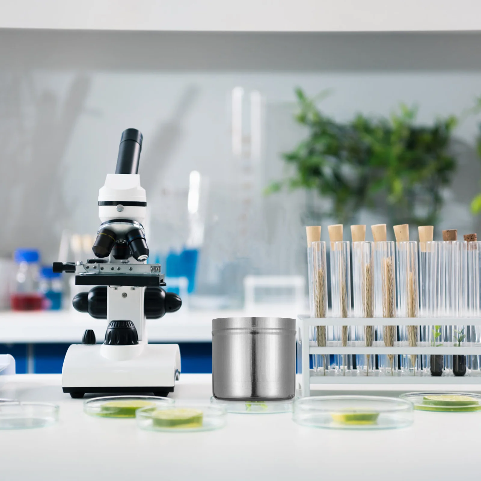 

2Pcs Versatile Stainless Steel Can Sturdy Storage Container for Food Spices Ointment Alcohol Compact Lightweight Design Home