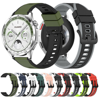 22 20mm Soft Silicone Strap For HUAWEI WATCH GT 4 Pro 46mm Band GT 3 2 42mm HONOR Magic Watch 4 GS 3 Pro ES Replacement Bracelet
