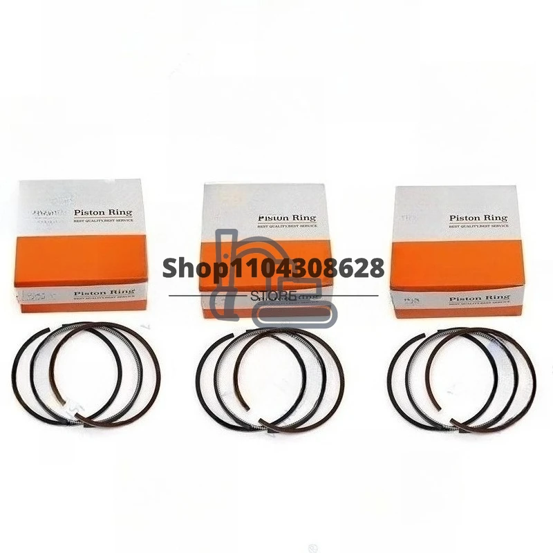 

129002-22500 3-Cylinder 3TNV84 3TNE84 Piston Ring For 3D84 84mm STD 84*2+2+4mm Overhaul Rebuild Kit Engine Parts Standard
