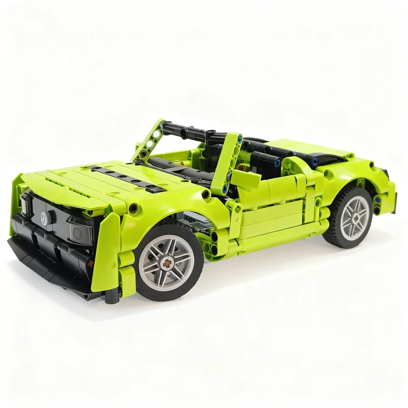 569pcs MOC Compact Convertible Technical Model Toys Building Blocks Architecture Christmas Gift 3D Art DIY Assemble Education