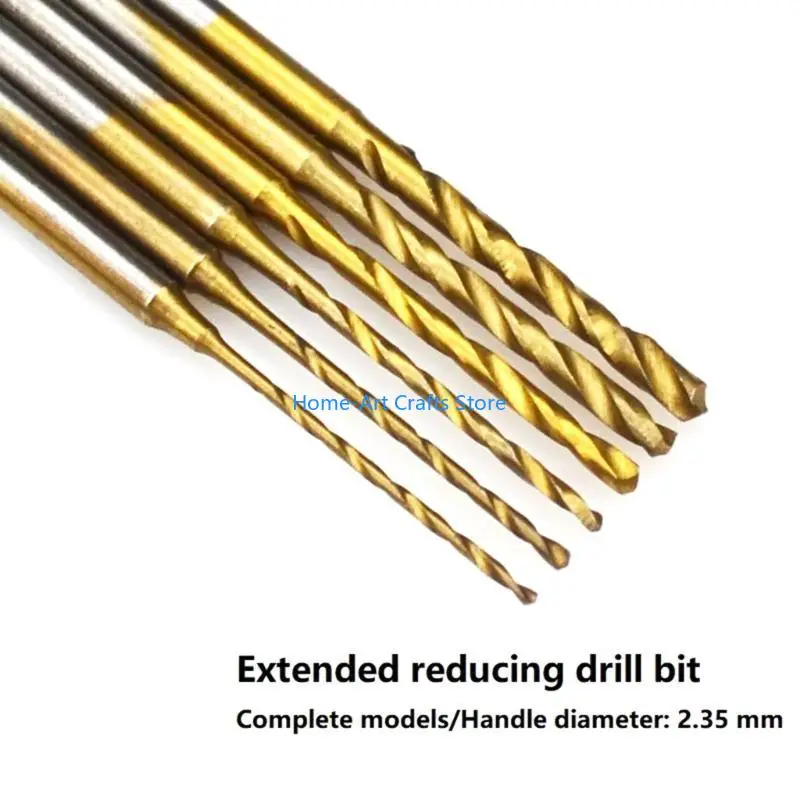 Y3NA Miniature Drill Bits Speed Steel Drill Bit for Intricate DIY Project & Crafting