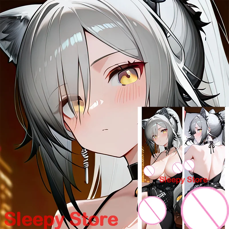 

Dakimakura anime Schwarz Double-sided Print Life-size body pillows cover Customization diy Adult pillowcase ai girl