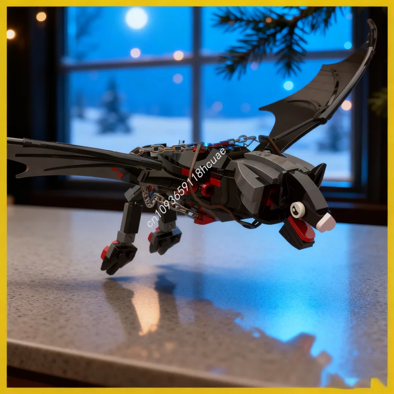 

138 шт. MOC Basils Bat Minion Castle Fright Knightsed Модель Строительные блоки Рождественский подарок Сборка Творческая идея Кирпичные игрушки Дети