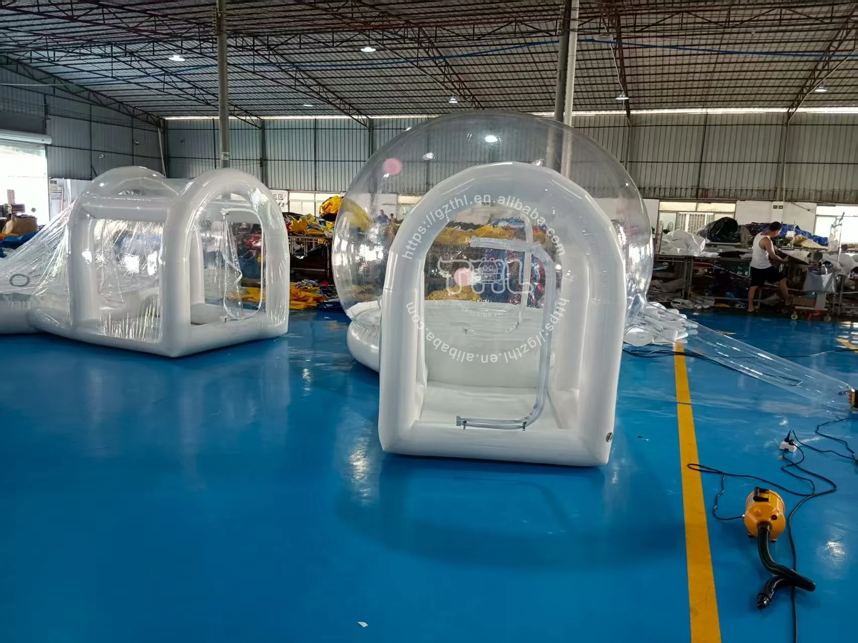 نفخ فقاعة قبة خيمة في الهواء الطلق نفخ ترتد فقاعة البيت للحزب #4