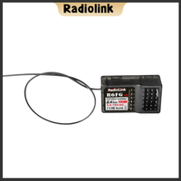 Radiolink RC Receiver R6FG 6 Channel 2.4G HV Servo RX with Gyro Long Range Control for RC Car Boat Transmitter RC4GS V2/RC6GS V2