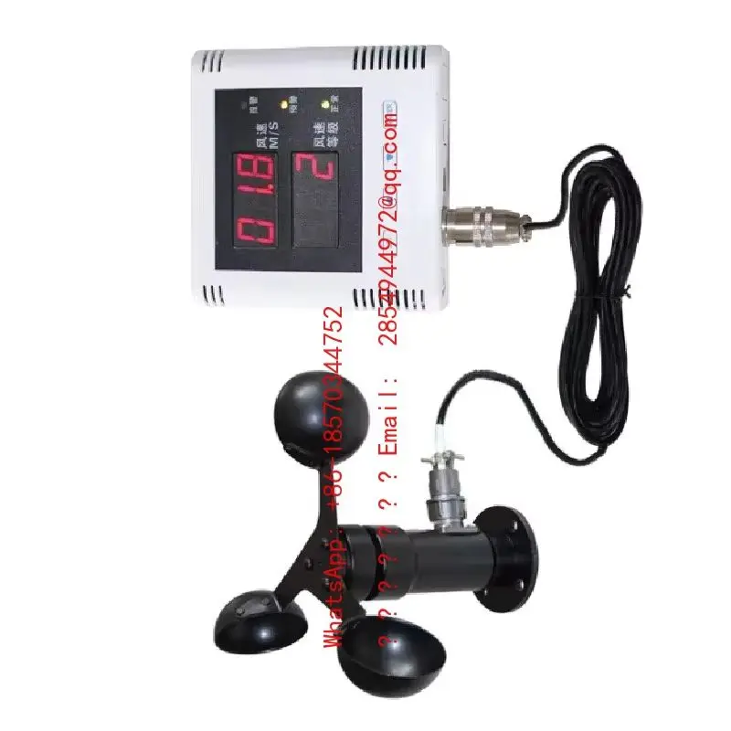 L2026  RS485 Tower Crane Wind Speed Alarm Controller Wind Meter Sensor Anemometer