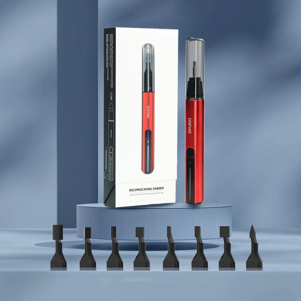 DSPIAE لتقوم بها بنفسك ES-A الترددية ساندر الكهربائية طحن القلم البلاستيك نموذج الرملي ورقة رئيس للنموذج العسكري أدوات حرفية هواية