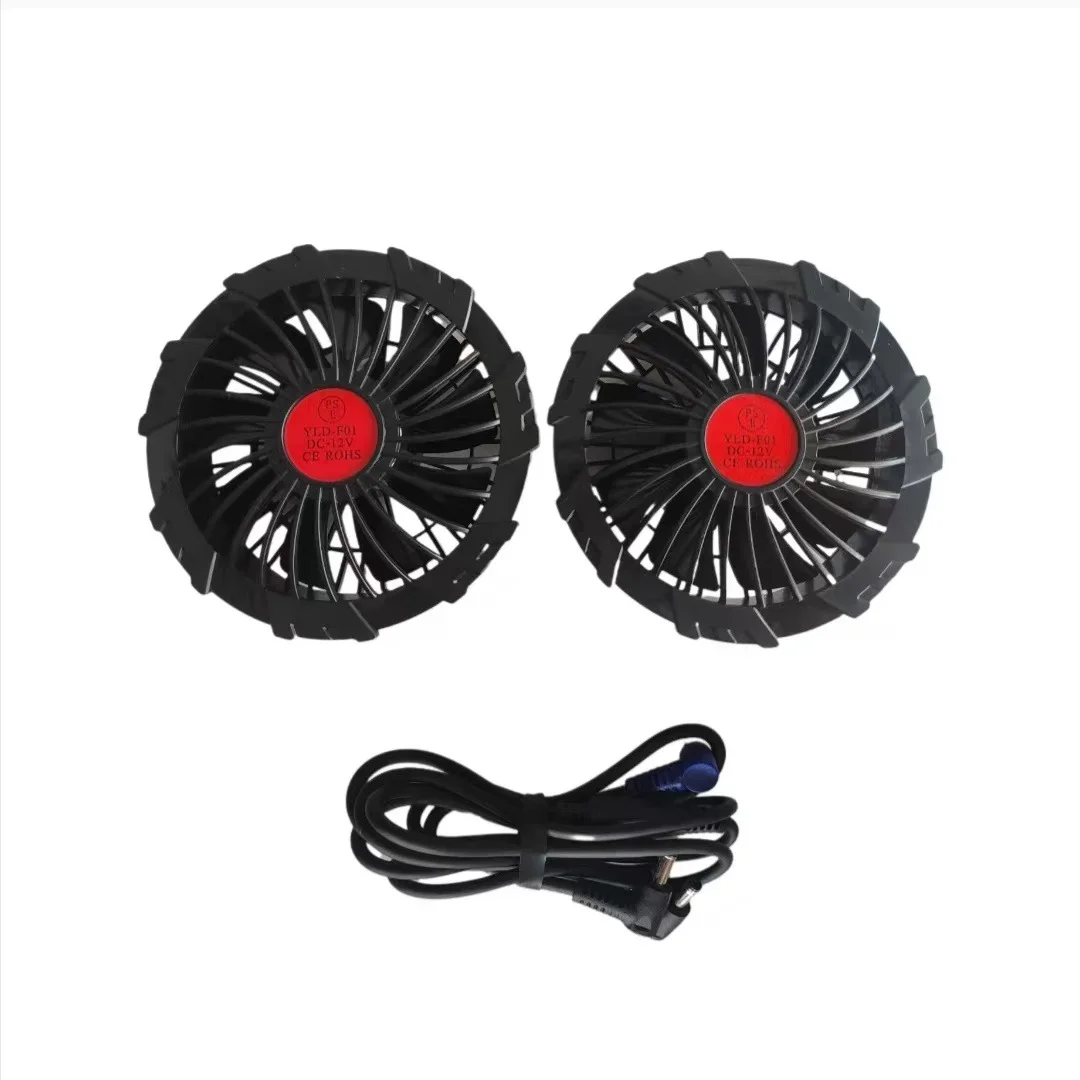 Men USB Cooling Fan Vest Air Conditioned Wear UV Protection Breathable Anti Heatstroke Lightweight Outdoor Construction Work Ves
