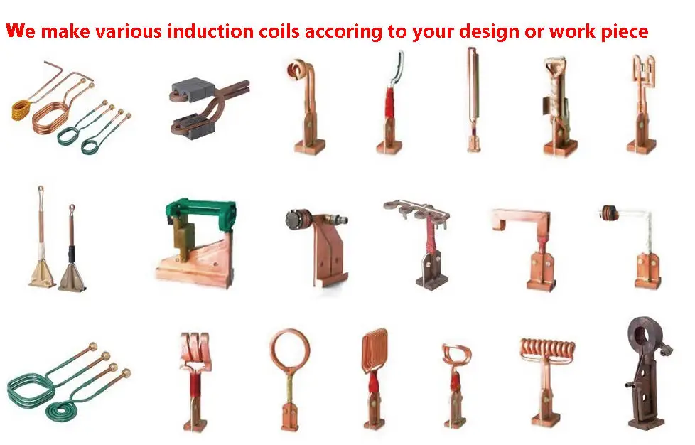Induction Coils for Induction Heating Machine - Brazing Quenching Hardening - Universal  Size