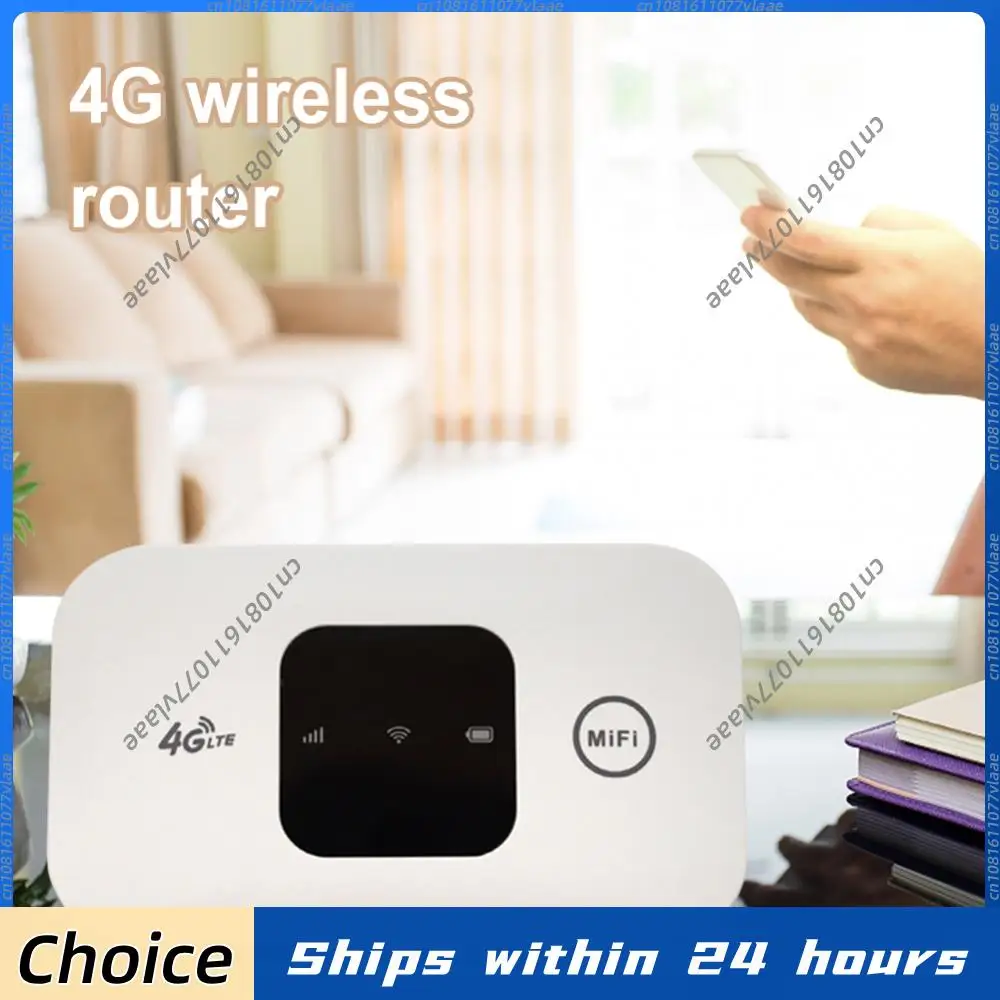 4G LTE Mobile WiFi Router 150Mbps Wireless Internet Router with SIM Card Slot Pocket Mobile Hotspot for Home Office Car Travel