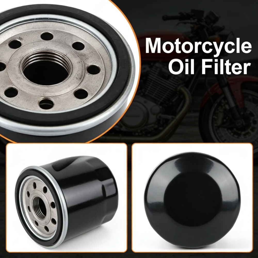 

1pc/2pc/4pc For Kawasaki Motorcycle Engine Oil Filter Bike EN500 Vulcan 500 ER500 ER-5 EX500 GPZ500 S Ninja 500R KLE500 ZZR500