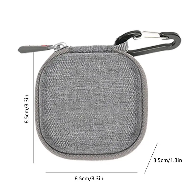 เคสหูฟังกันฝุ่นเคสใส่ป้องกันแบบมีสายสำหรับที่เก็บหูฟังหูฟังแบบมีที่เสียบหูฟังแบบใช้ซ้ำได้