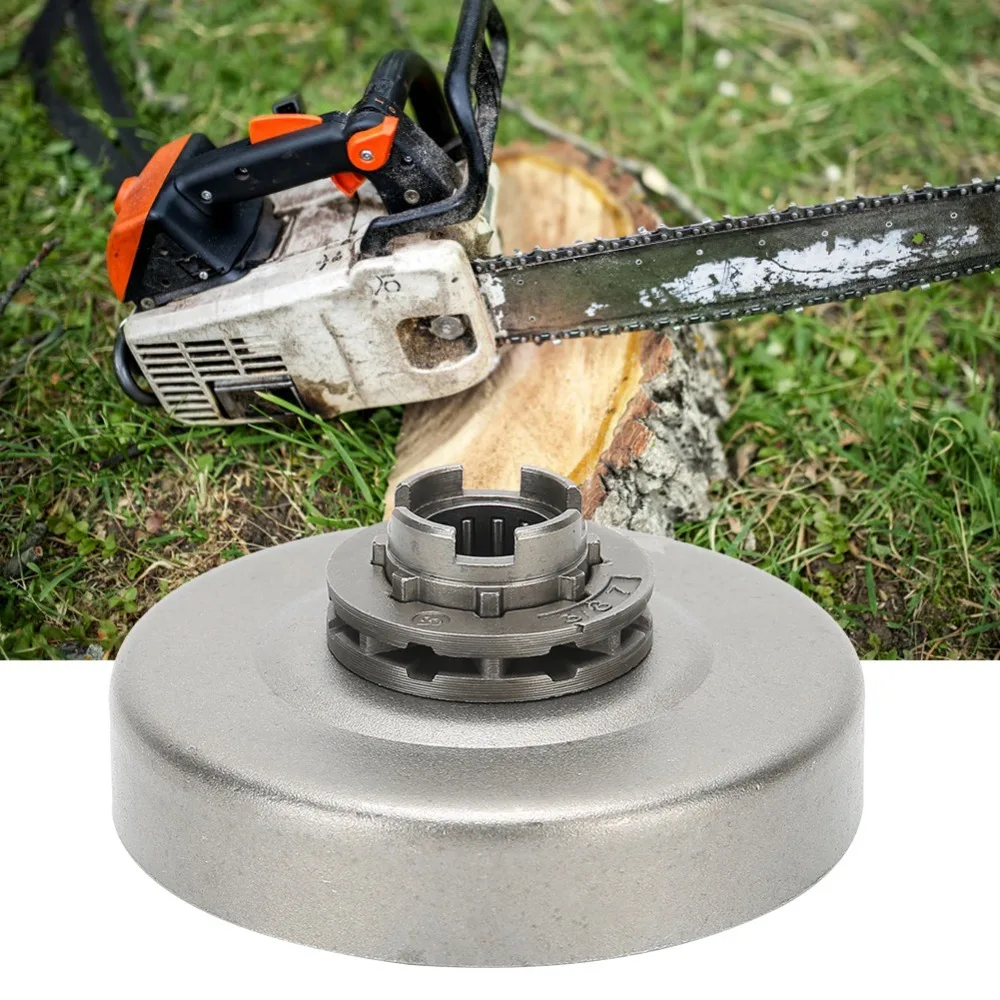 

Silver Electric Chainsaw Clutch Drum Sprocket Kit Compact Zinc Alloy Clutch Drum Rim Sprocket Bearing Kit Cylindrical