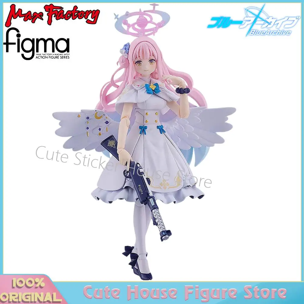 

In Stock Original Max Factory Figma #636 Blue Archive Mika Misono 14.5Cm Game Kawaii Girls Action Figures Decoration Gifts
