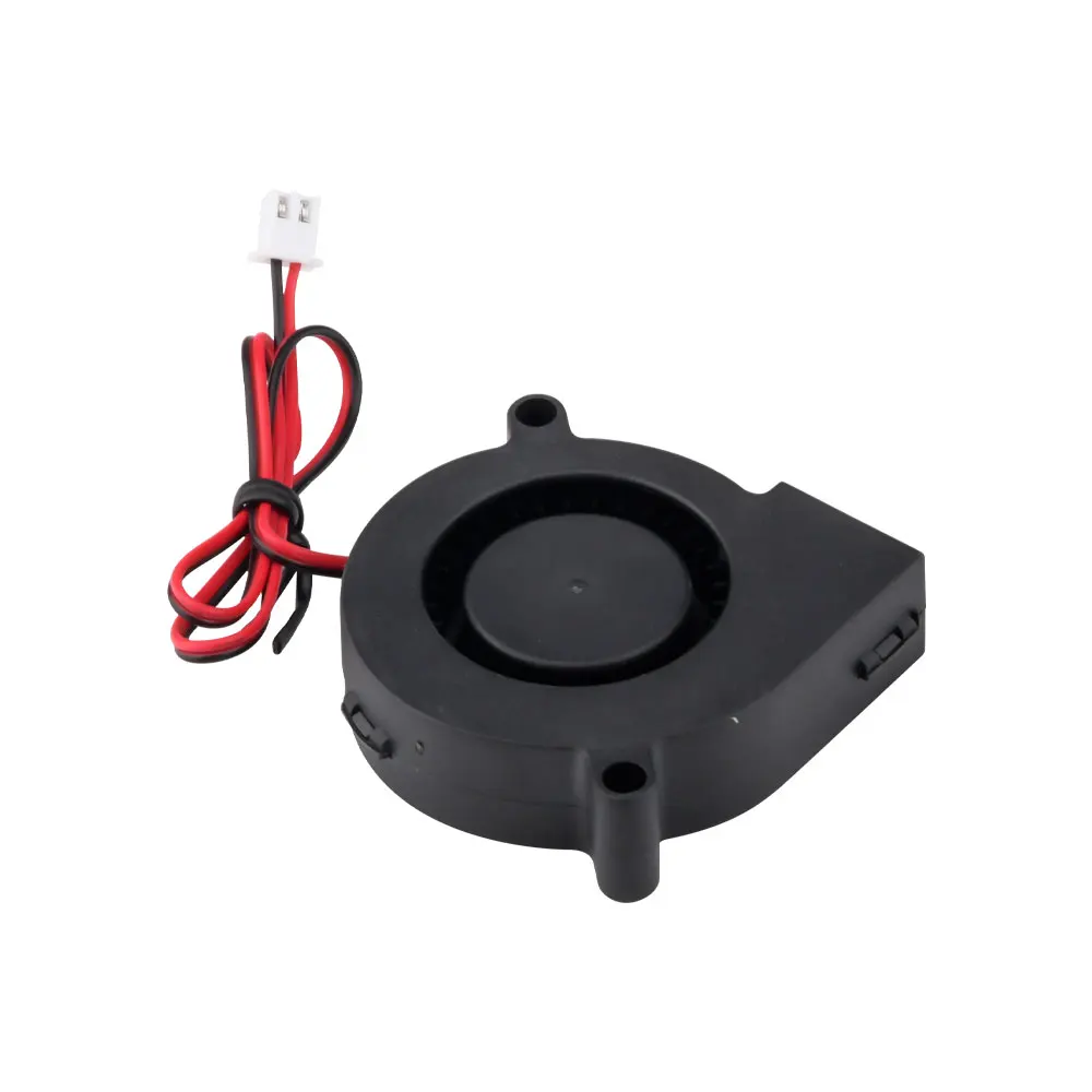 DC5015 5V 12V 24V Cooling Turbo Fan Brushless 3D Printer Parts For Extruder DC Cooler Blower Part Black Plastic Fans