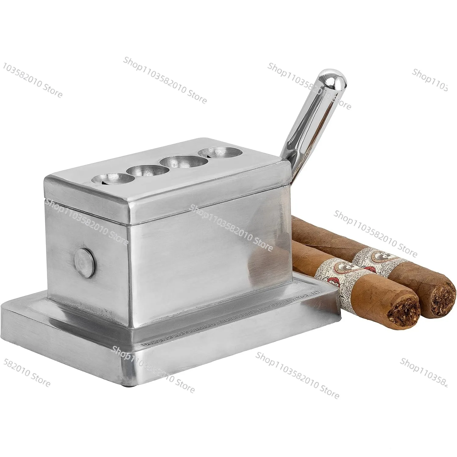 

Четырехпозиционный резак для сигар, матовая отделка, прямой резак для сигар калибром 52 и 60, модель 9305