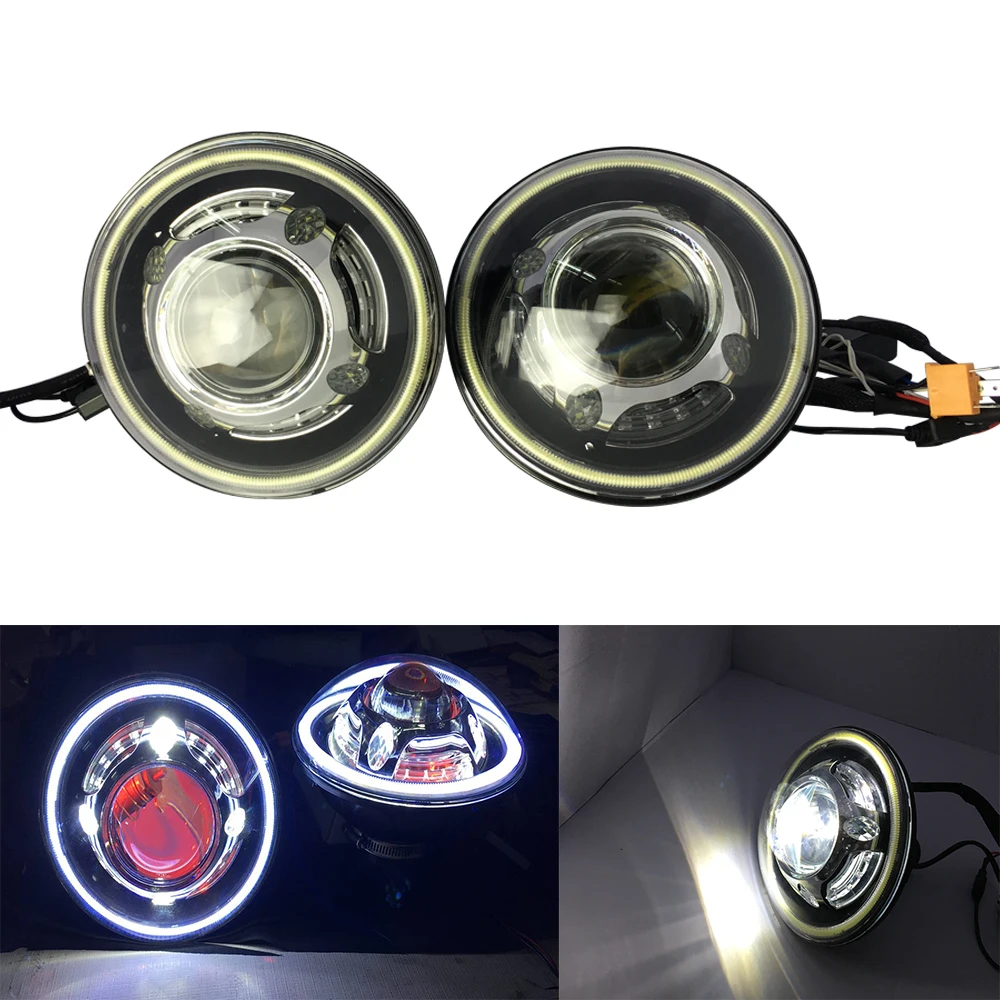 Starry Sky Style Led Headlights Headlamp for Jeep Wrangler JK LANTSUN J239B