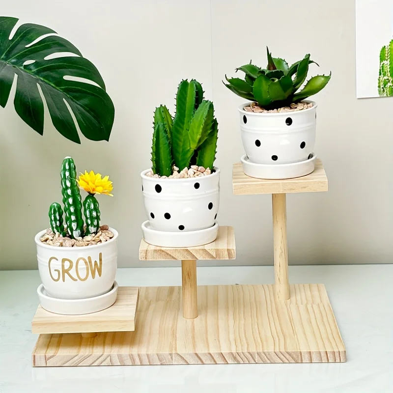 

Подставка для ювелирных изделий, винтажная подставка с тремя квадратными пластинами, кукла, модная игра, милое хранилище зерна, подставка для прямой трансляции, подставка для ювелирных изделий