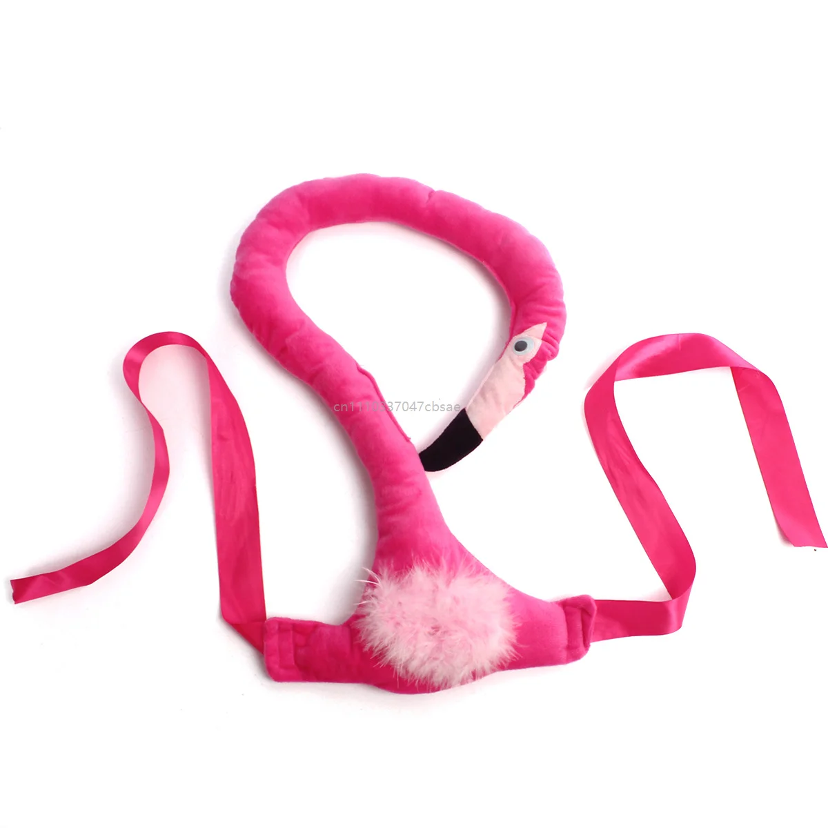 Pink Flamingo Stage Performance Cosplay Scarf Swan Animal Roleplay Costumes Accessories Halloween Party Decoration Prop Outfits view 4