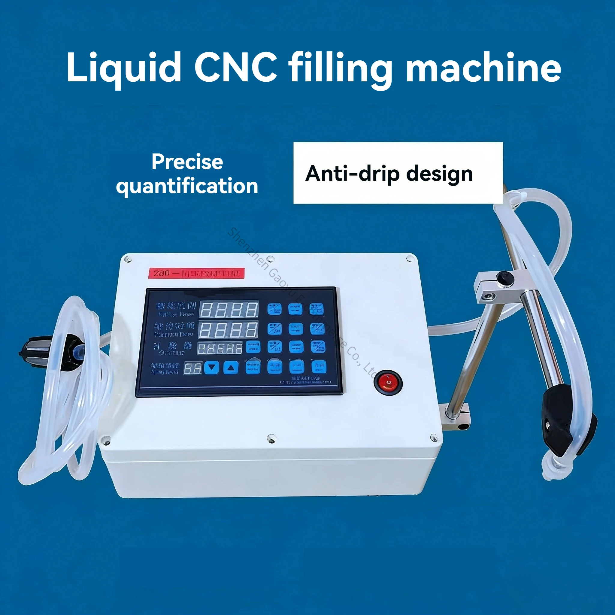Quantitative Filling Machine Baijiu Vinegar Beverage Soybean Milk Milk Liquid Edible Oil CNC Quantitative Liquid Filling Machine
