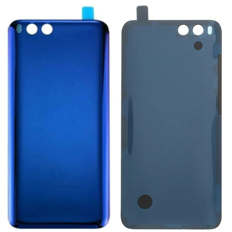 Battery cover for XIAOMI MI 6, rear glass adhesive, blue COLOR