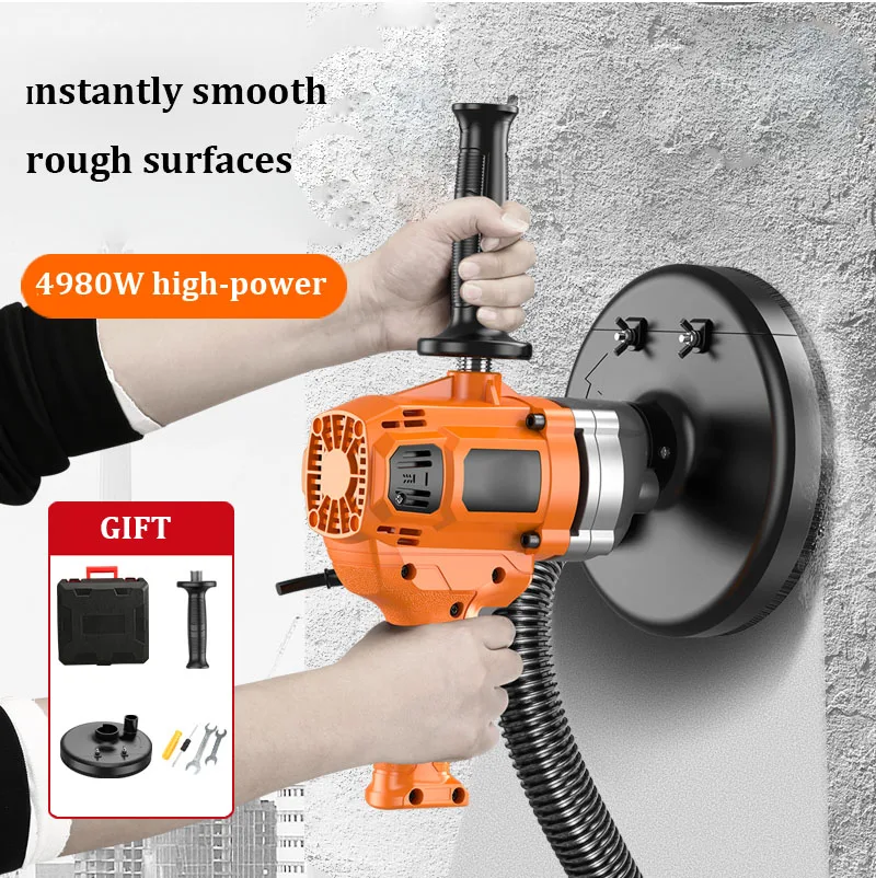 

220V Concrete Grinder Wall Flooring Splicing Joints Cement Block Grinder Multi-Function Rough Grinder Polishing Machine