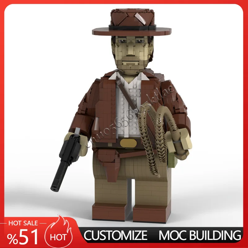 

2535pcs Moc Star Battle Indiana Jones Megafigure Model Building Blocks Bricks Creative Assembly Educational Toy Kid Holiday Gift