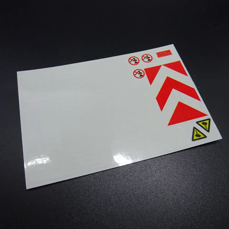 FASSI Logo Sticker Decorate for 1/14 Tamiya RC Truck Trailer Tipper Crane LESU Car Diy Parts