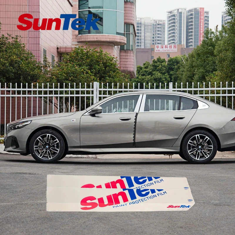 

Оригинальная защитная пленка для краски SunTek, защита от грязи, коррозии, резки и самовосстановления, материал PPF ТПУ 7,5 MIL