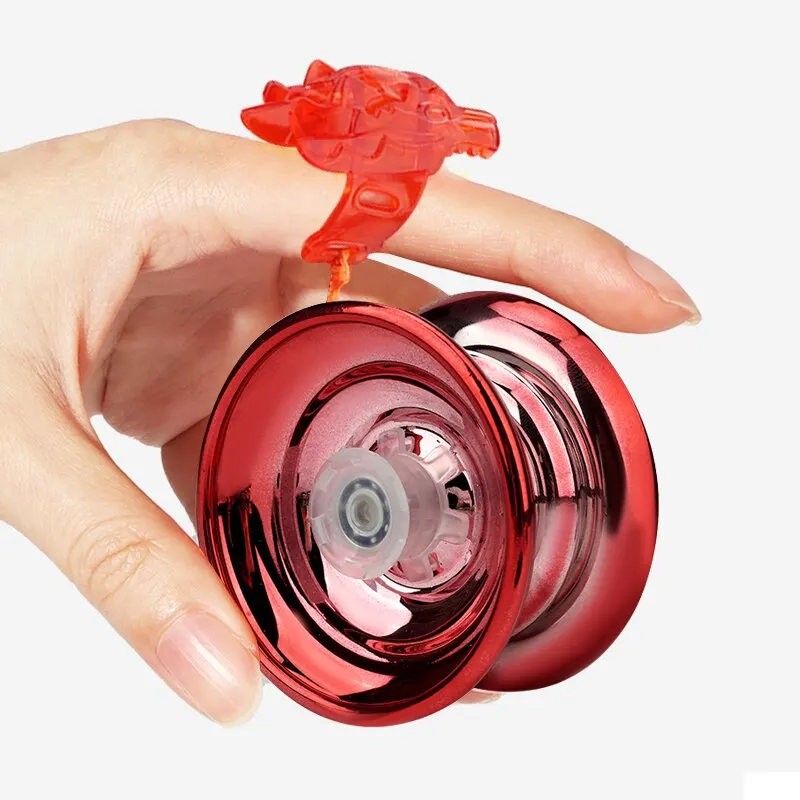 Professional Aluminum Metal Yoyo for Kids and Beginners. Metal Yo YOS for Kids and Adults with Yo Yo Accessories