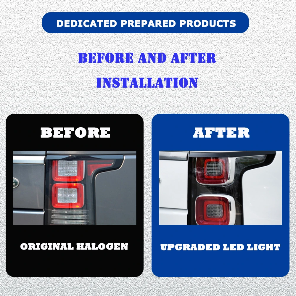 LED Tail Lights for Land Rover Range Rover13-22 new style full led Car Taillights Assembly Signal Auto Accessories Modified Lamp